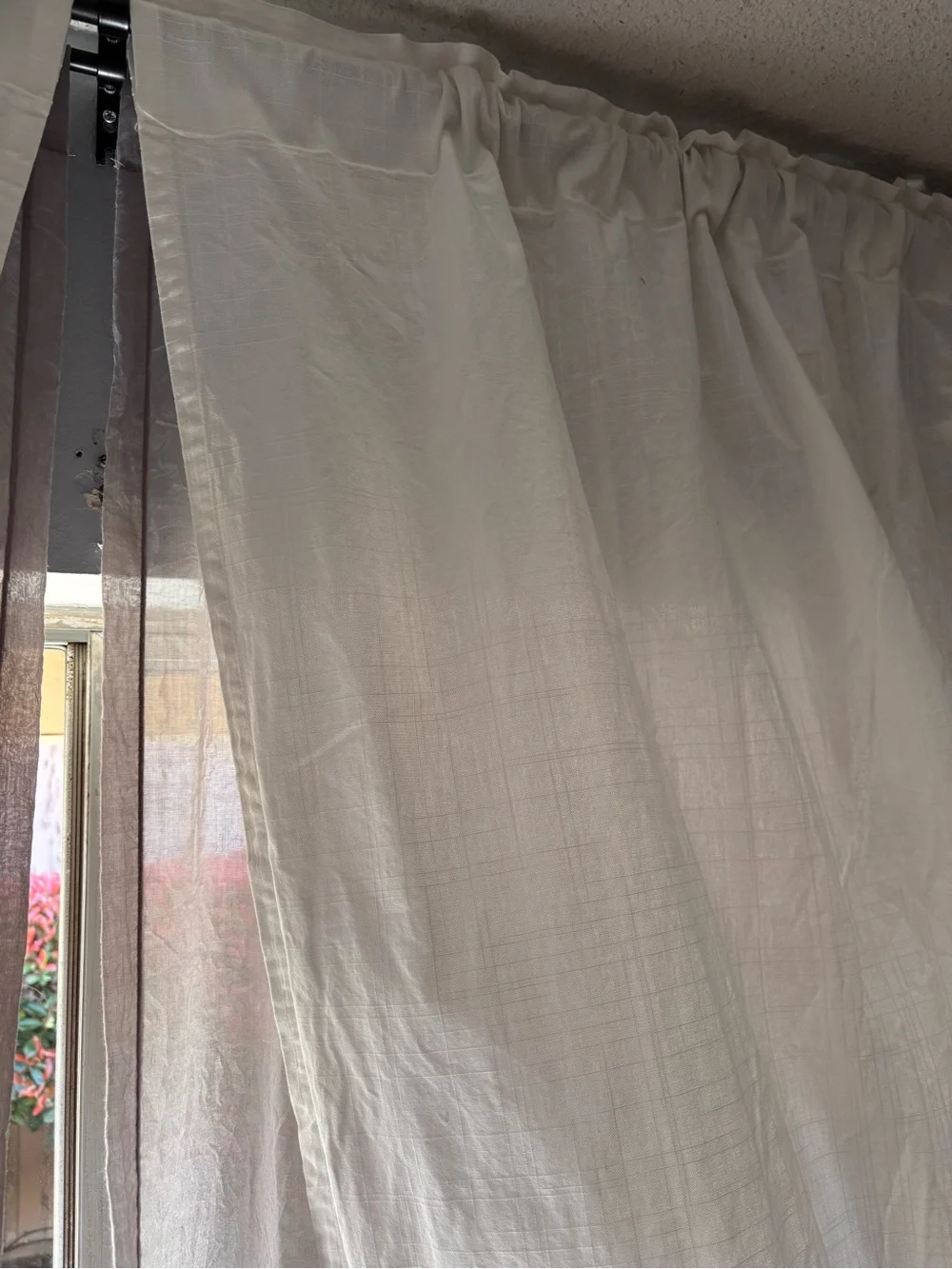 IKEA RITVA curtains 2 panels 56x96 100%cotton